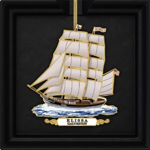 Elissa 2026 Brass Ornament